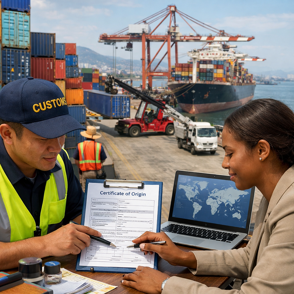 Comment obtenir un certificat d’origine pour profiter d’un accord commercial