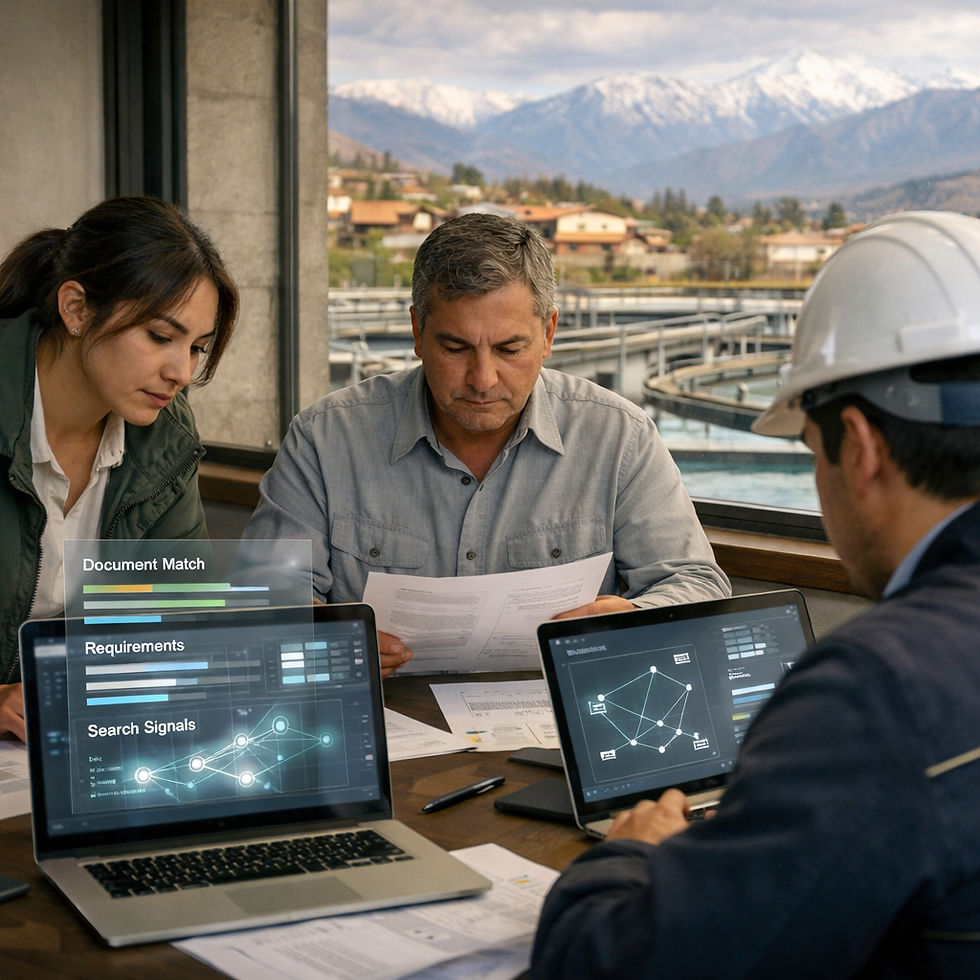 AI RFP Search for Chile Water Utility Analytics