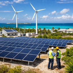FortisTCI Twin Islands Solar Microgrid Launch in Turks and Caicos Islands
