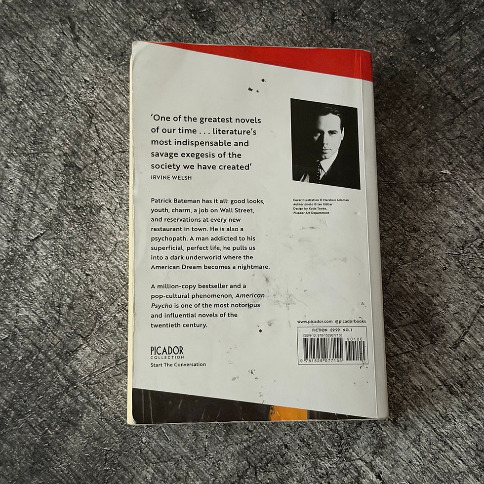 Thumbnail: Bret Easton Ellis – American Psycho (English Paperback, Damaged)