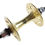 Thumbnail: BLB Track bicycle front hub, yellow gold