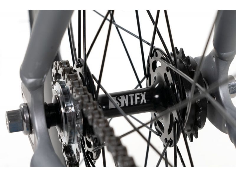 Sīktēls: SANTAFIXIE RAVAL Matte Grey velosipēds, matēri pelēks, 30mm aploces