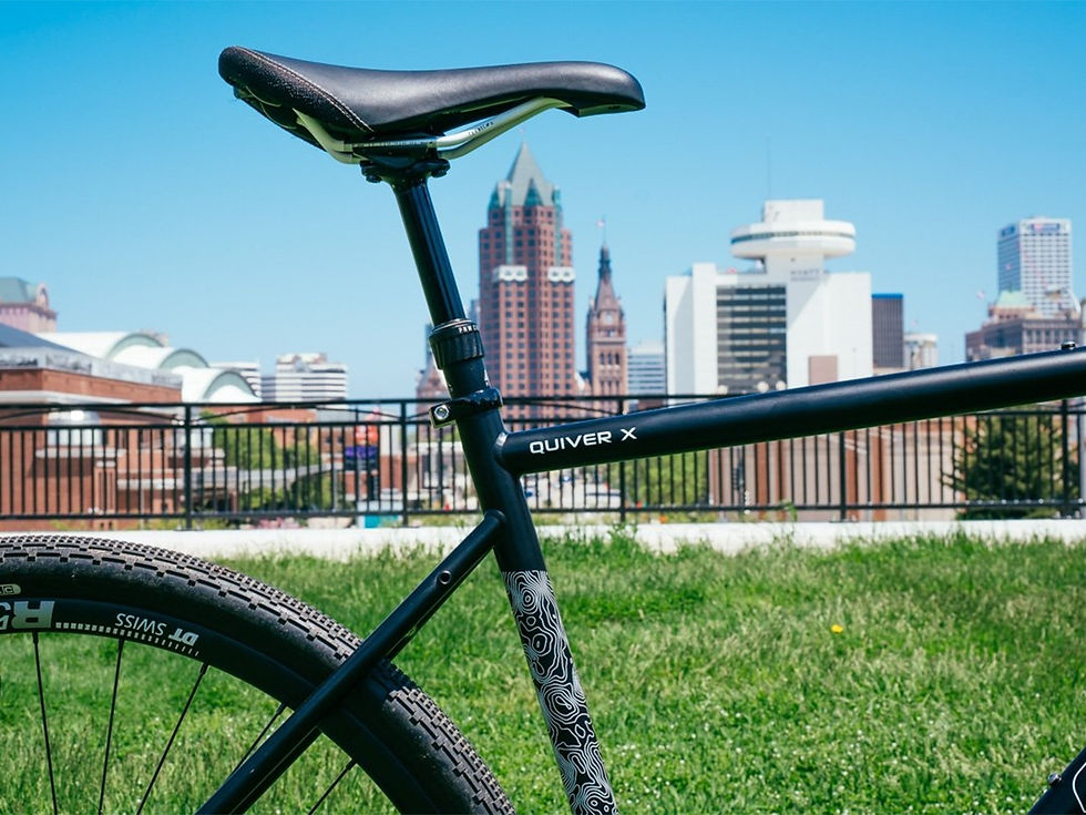 Thumbnail: FYXATION Quiver X Frameset - frame + fork, Black