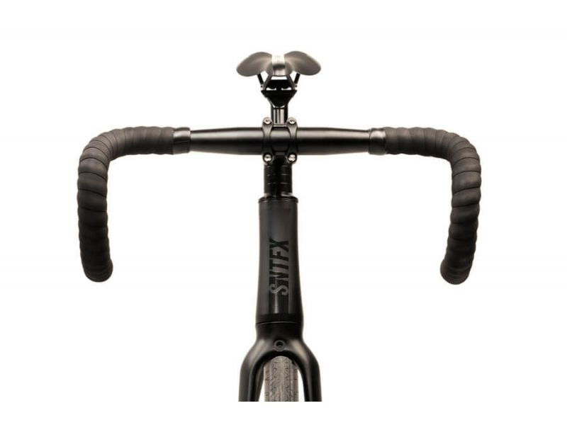 Sīktēls: SANTAFIXIE RAVAL Matte Black velosipēds, matēti melns, 30mm aploces