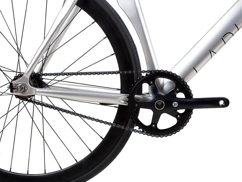 Thumbnail: BLB London LA PIOVRA ATK Polished Silver velosipēds