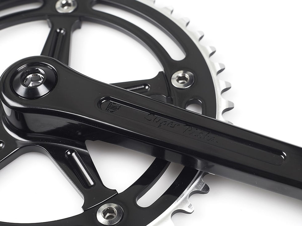 Thumbnail: BLB Super Pista connecting rods, black