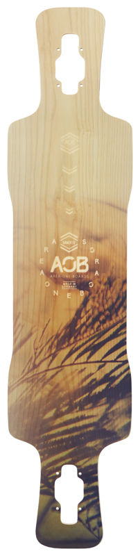 Thumbnail: AOB Adventurer Complete longboard, yellow / black
