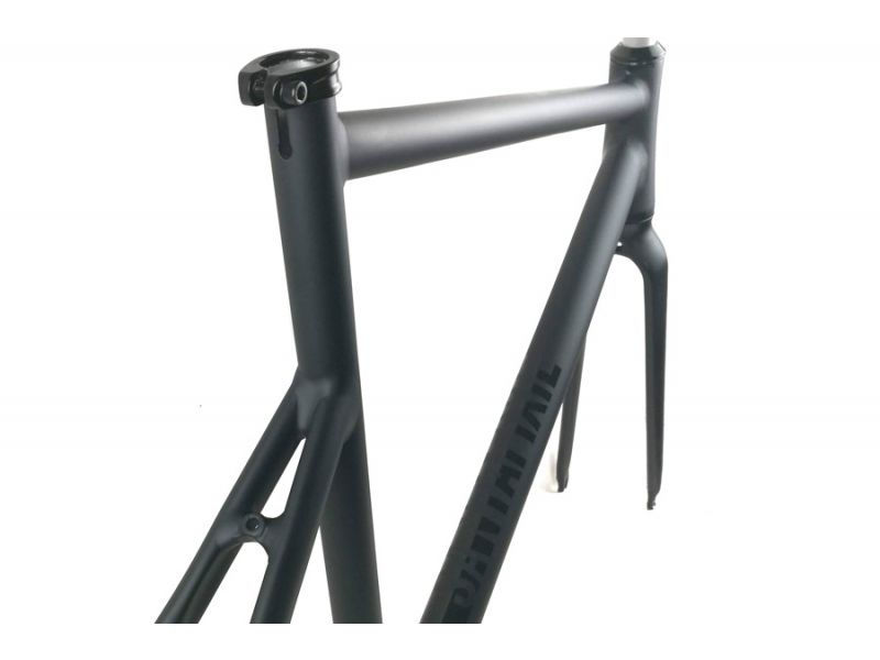 Sīktēls: Santafixie Raval rāmis + dakša, Matte Black melnā krāsā