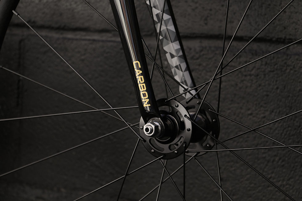 Thumbnail: FabricBike Aero Glossy Black/Gold velosipēds