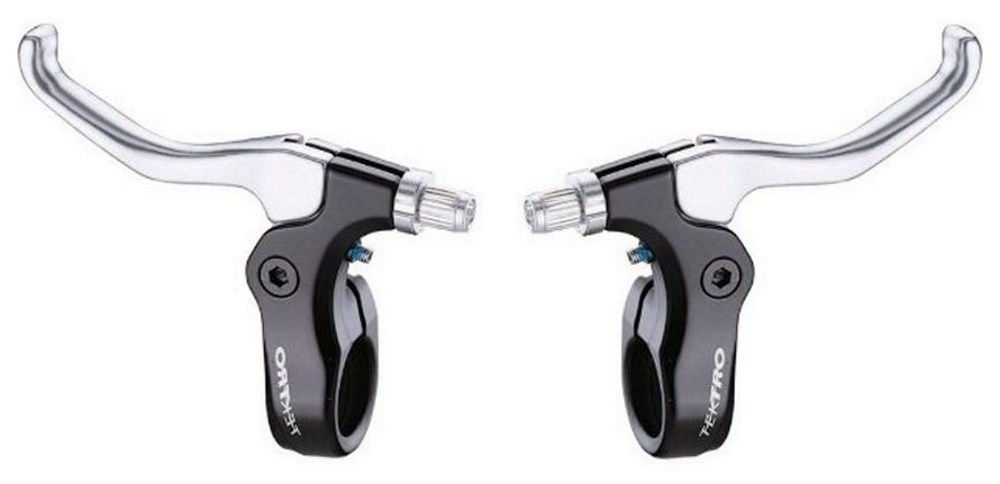 Tektro 289A FS bremžu rokturi, sudraba/melni