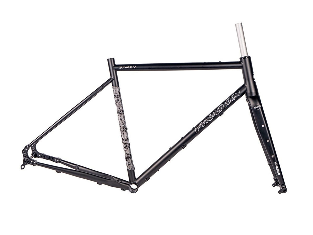 FYXATION Quiver X Frameset - frame + fork, Black