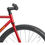 Thumbnail: SANTAFIXIE BORN Tracklocros velosipēds, Dirty Red sarkanā krāsā