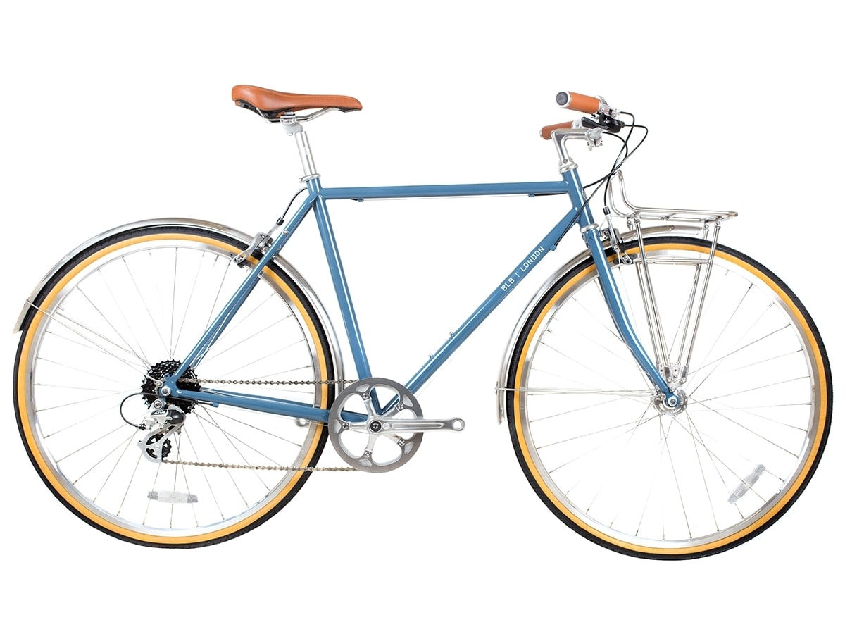 BLB Beetle city bike, Moss Blue, 8 speeds