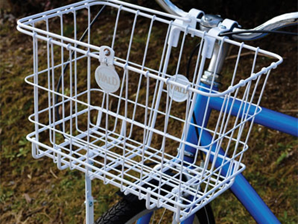 Thumbnail: WALD 3339 MULTI-FIT velosipēda groza un bagāžnieka komplekts, melns