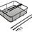 Thumbnail: BLB Take Away Tray bicycle basket, black