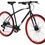 Thumbnail: FabricBike Commuter Matte Black / Red velosipēds