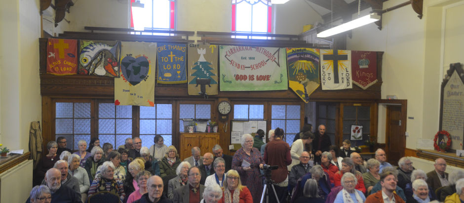 Carharrack Methodist Chapel - The final service
