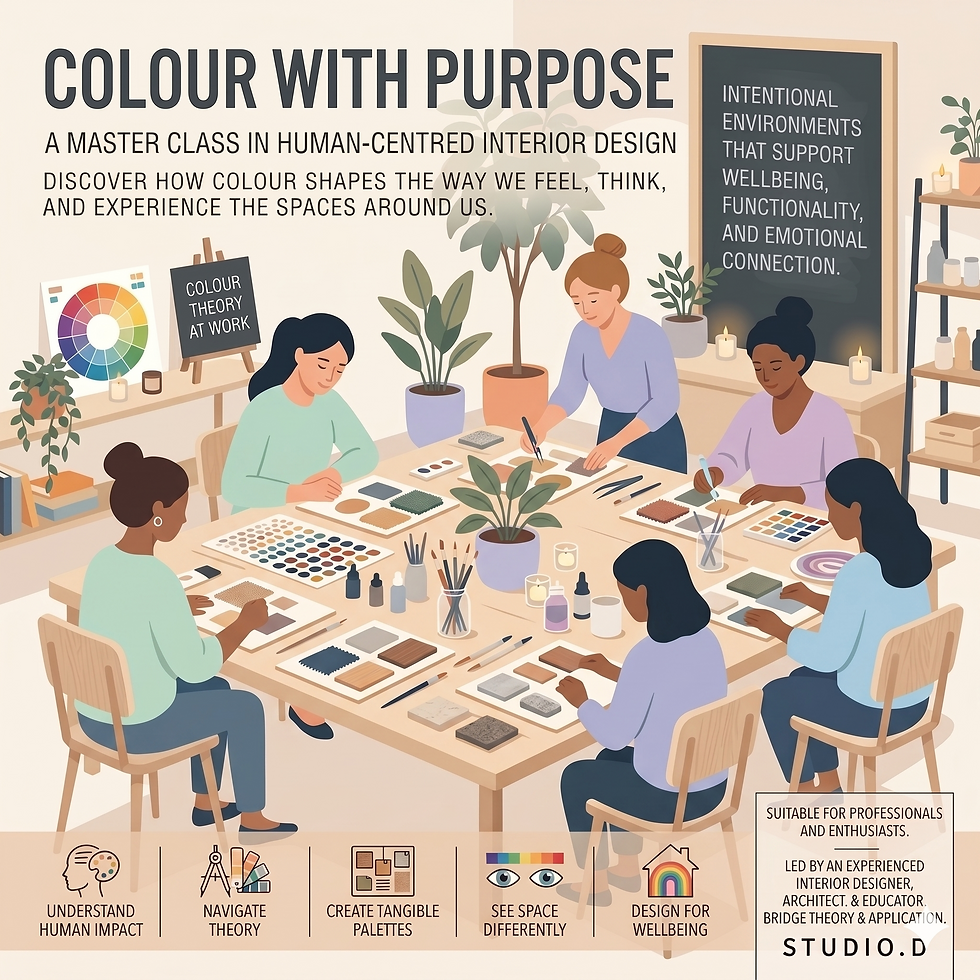 Colour with Purpose: A Master Class in Human-Centred Interior Design