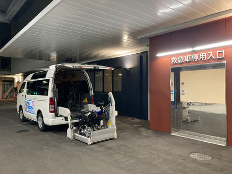 深夜の救急帰り出勤!