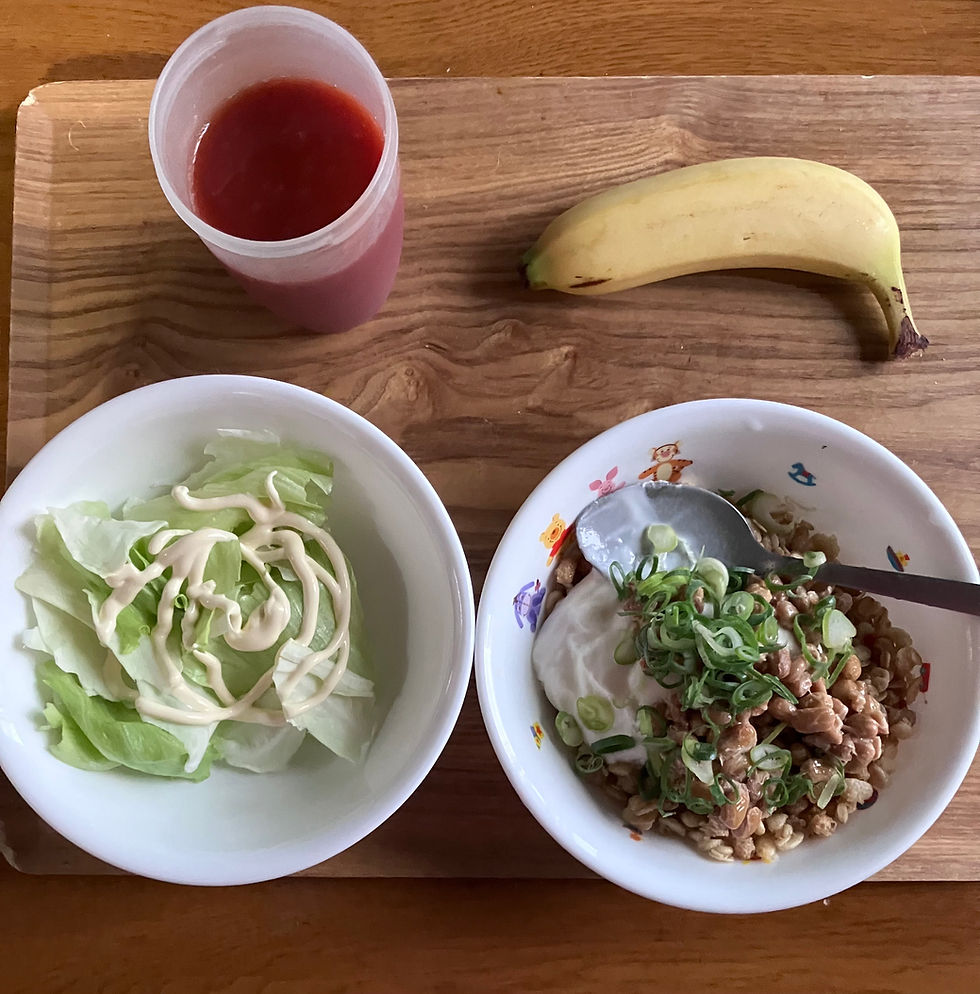 健康的な朝食