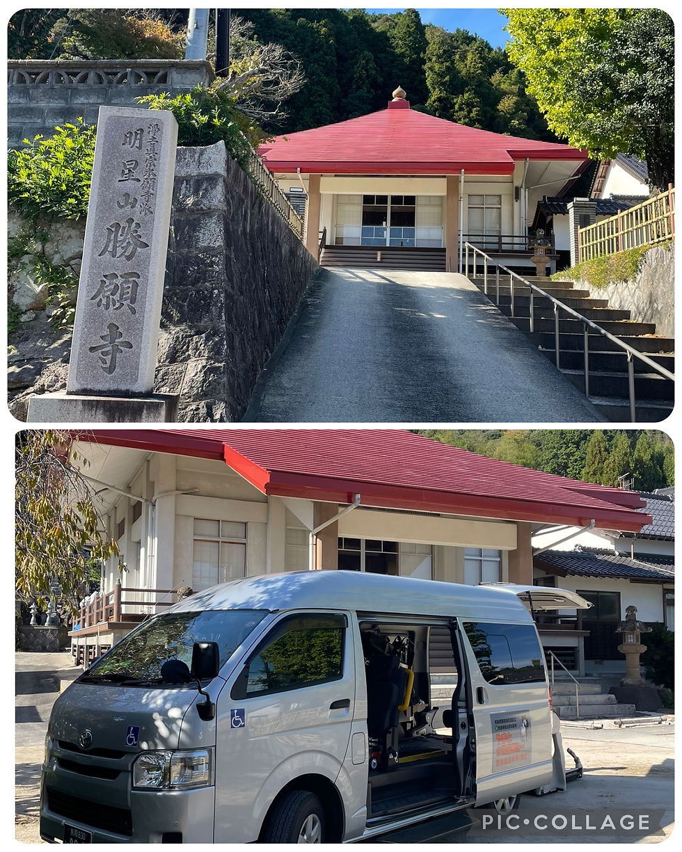 安来市広瀬町のお寺へ