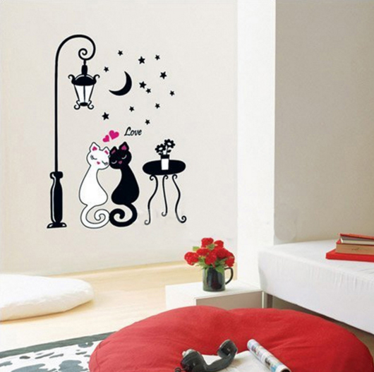 Miniatura: Adhesivo Cat Love