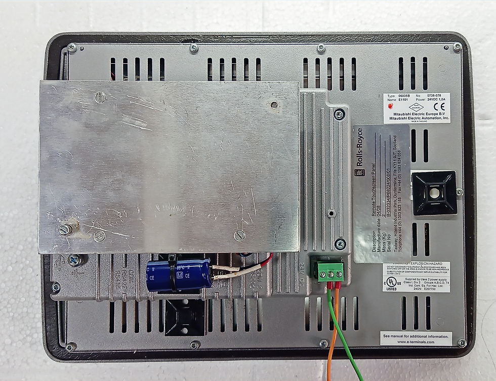 ROLLS ROYCE - REMOTE TOUCHSCREEN PANEL