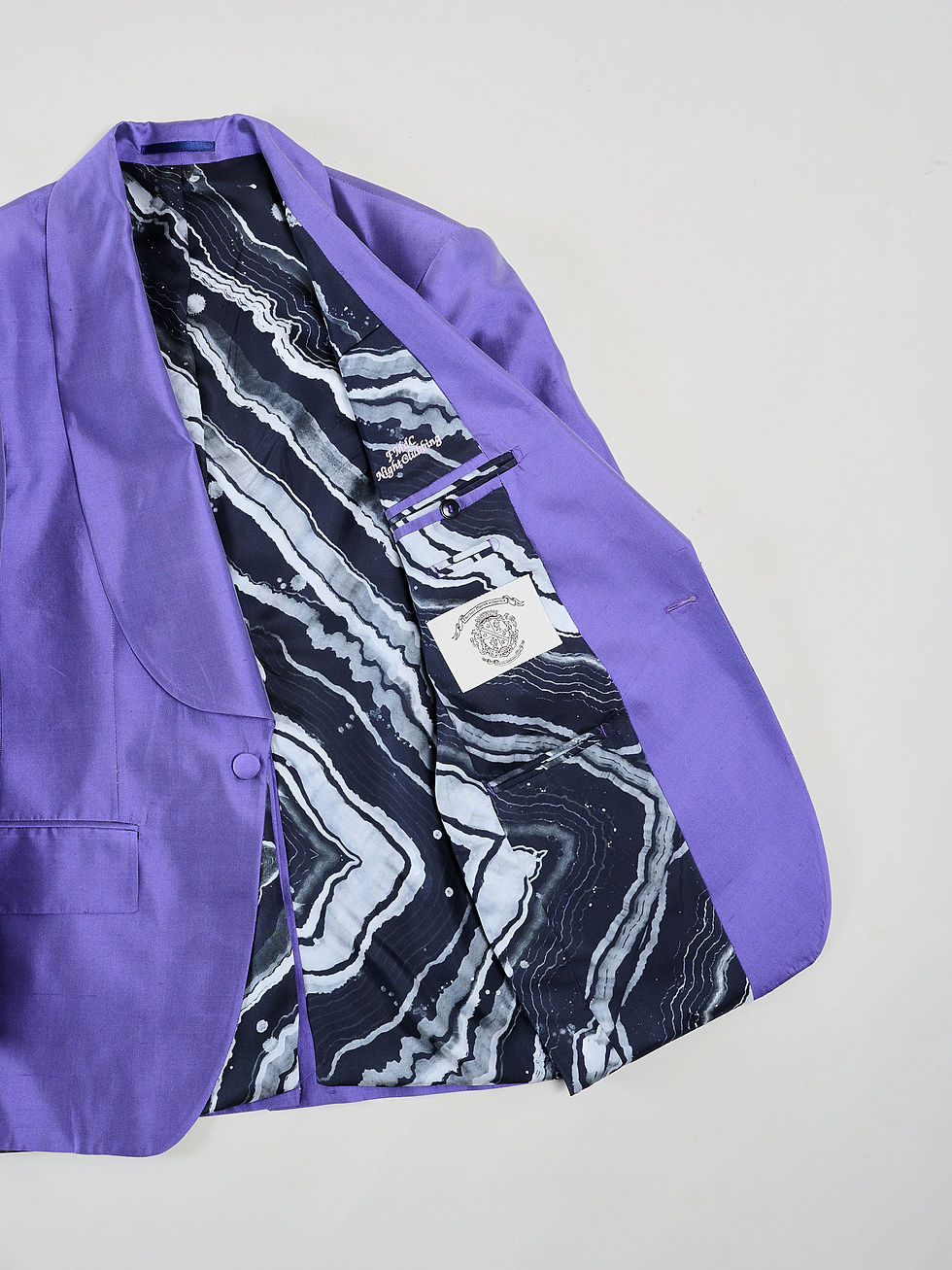 Miniature : Veste de Smoking Violette