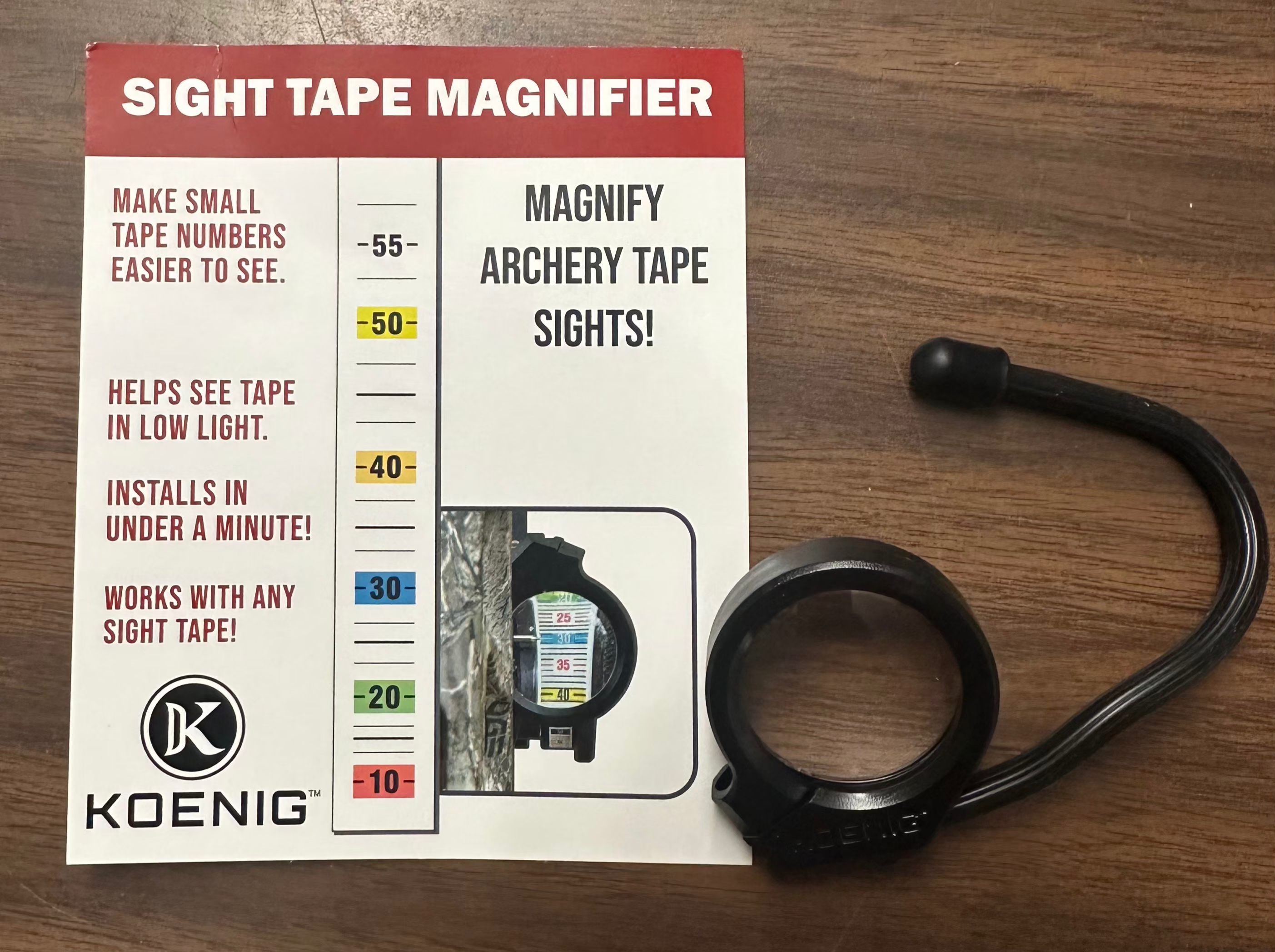 SIGHT TAPE MAGNIFIER