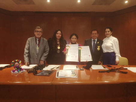 LA ACADÉMICA JEANETTE TIBURCIO ES NOMBRADA PRESIDENTE EJECUTIVO DE LA ACADEMIA MUNDIAL DE JUVENTUDES