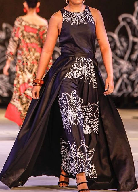Evening Gown With Overskirt | Jadeine Whiteside Evening Gown With Overskirt | Jadeine Whiteside