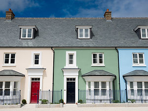 Modern new housing , England