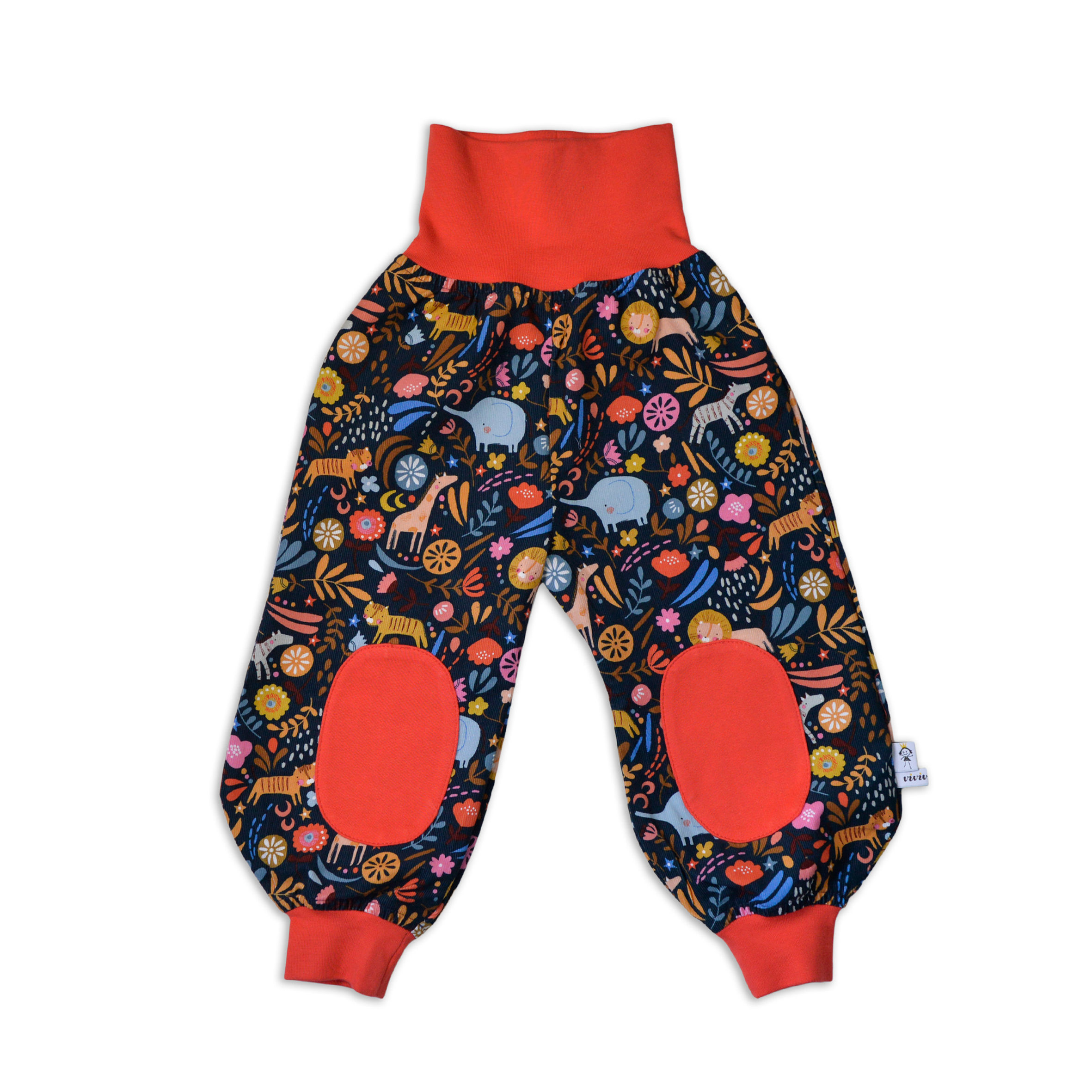 Baby-Cord-Pumphose  / corduroy pants Safari (rot)
