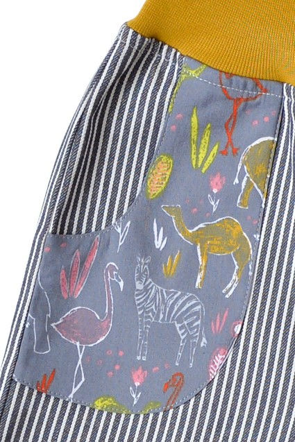 Miniaturbild: Jeans-Pumphose  3/4 - Savanne /Pants 3/4 - Savanna