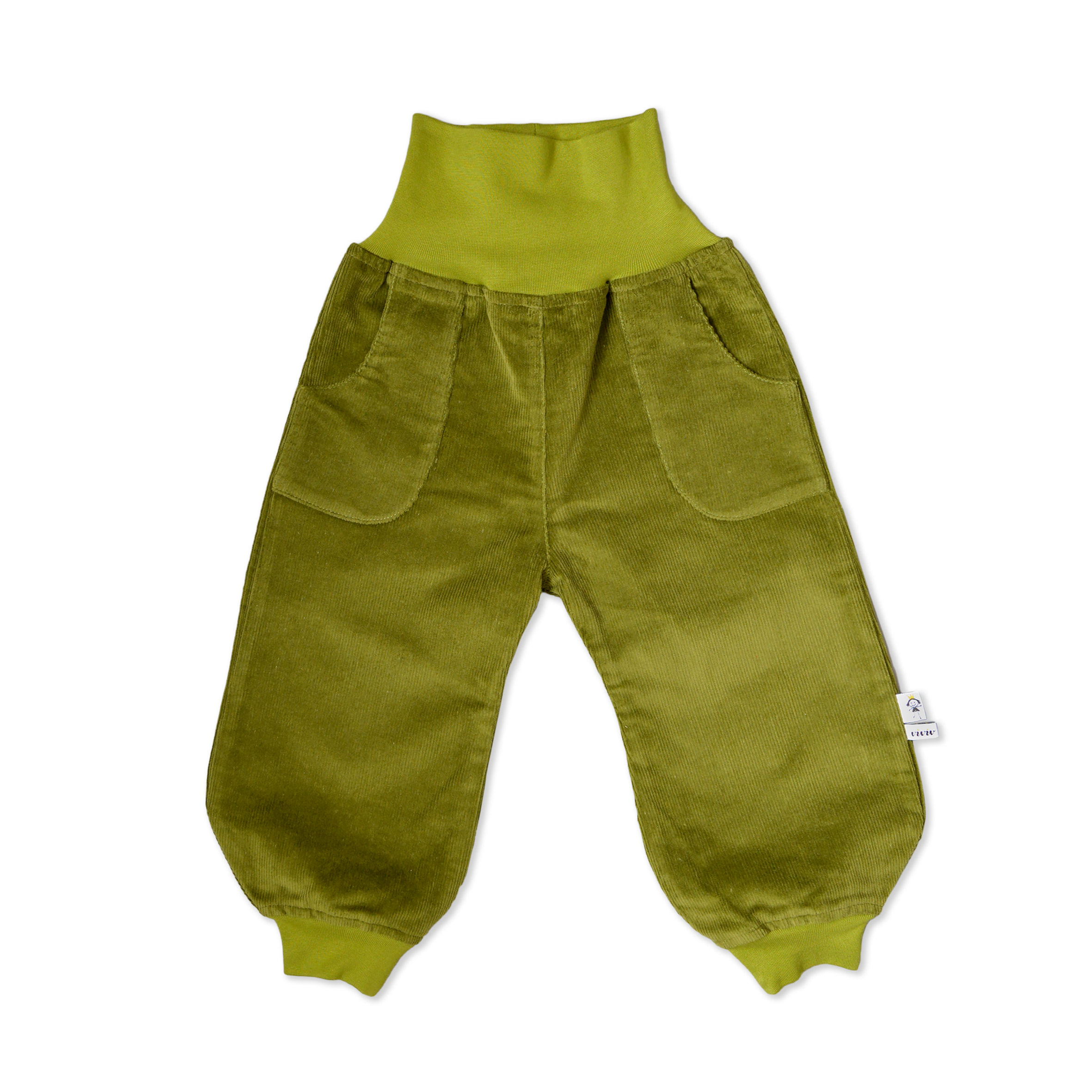 Bio Cord-Pumphose Grün / Bio corduroy pants Green