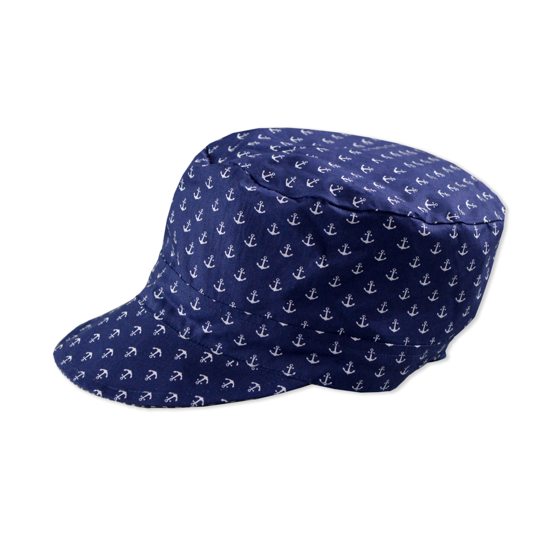 Wendbare Michelmütze Anker/ Summer cap Ankers
