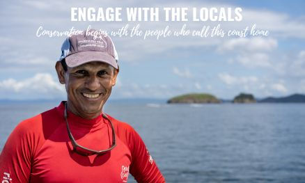Engage with the locals during our marine conservation expeditions