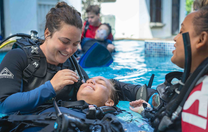 ITC dive instructor training in Costa rica