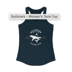 Bullshark diving tank-top