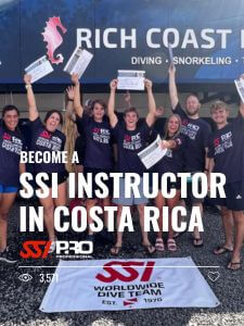 Become a Dive Instructor in Costa Rica