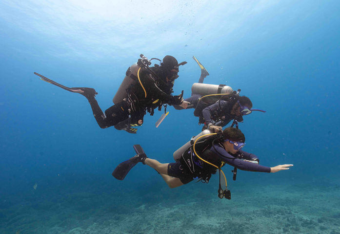ITC dive instructor training in Costa rica