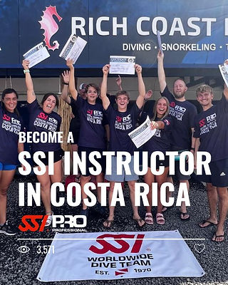 Blog become a dive instructor in Costa Rica