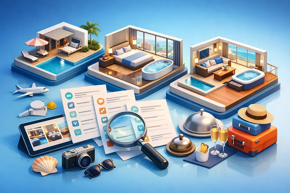 How to Compare Suite Amenities Before You Book