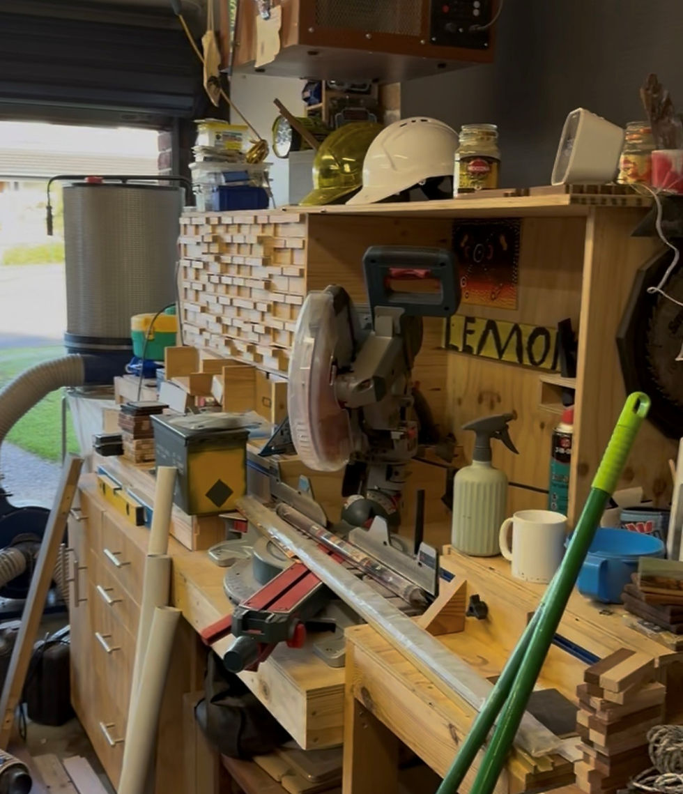 When the workshop goes quiet…