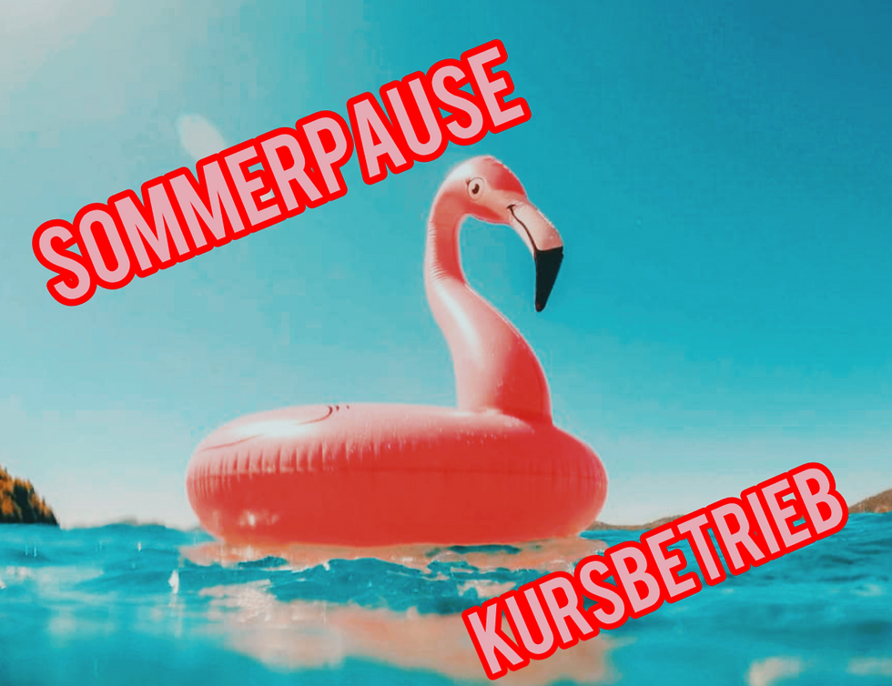 Sommerpause für unsere Kurse ❣️