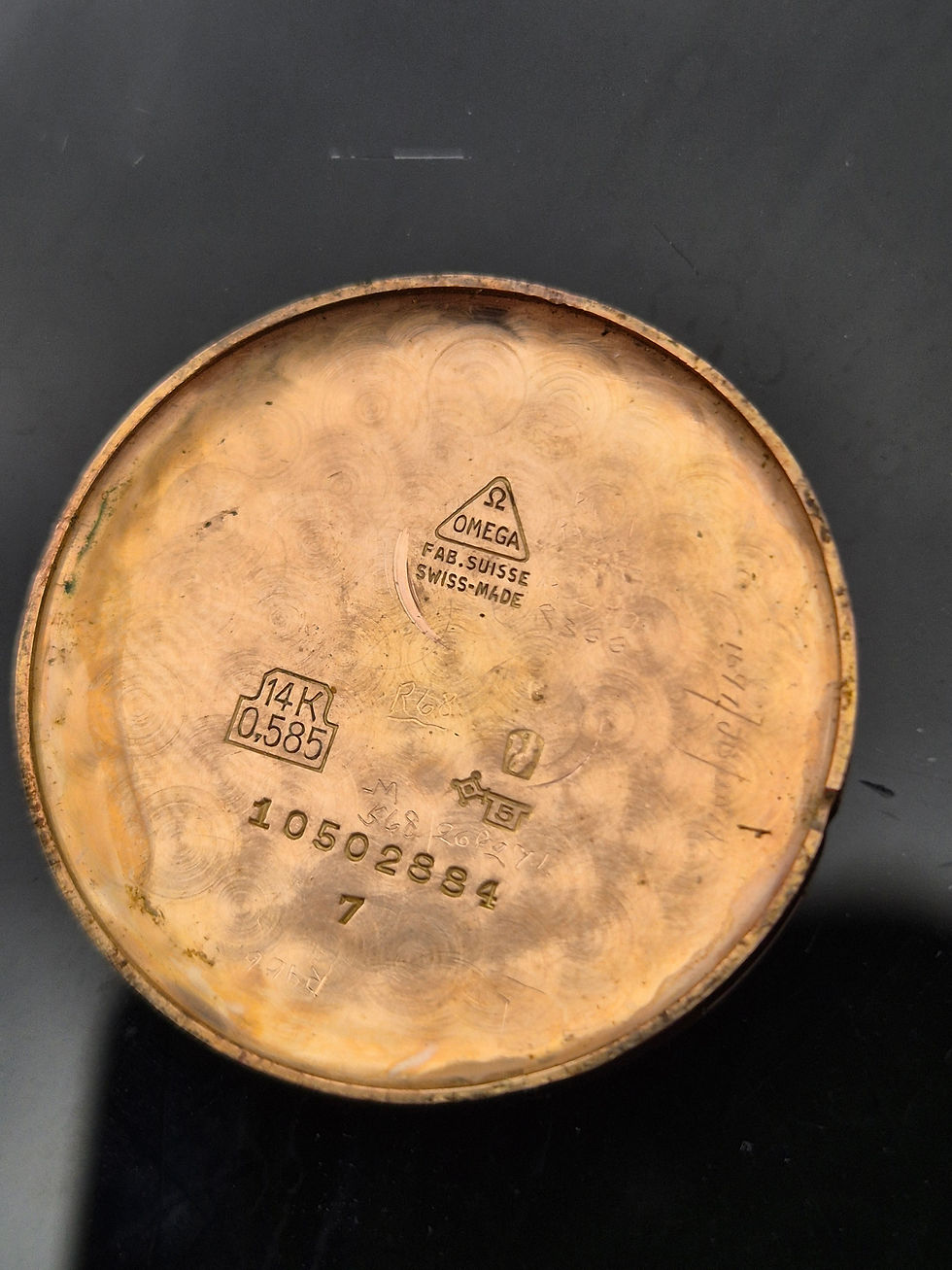Thumbnail: 1943 Omega 14k Gold Case