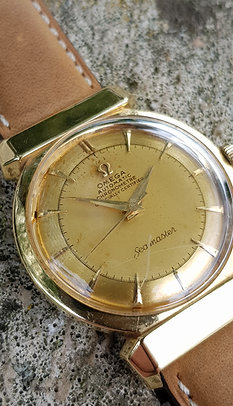 1950 Omega Seamaster 18k Gold