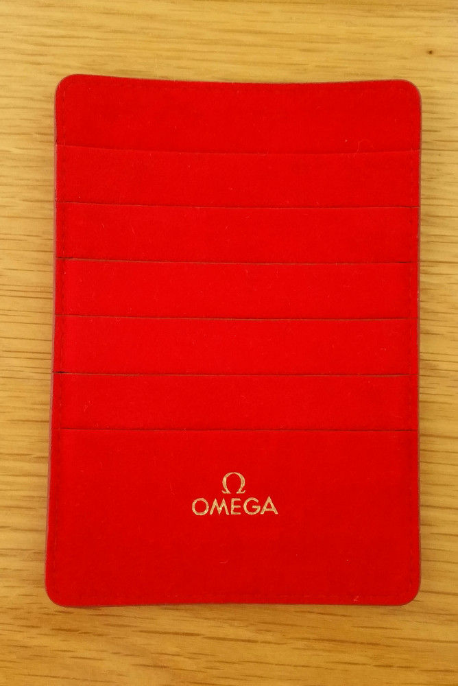 Thumbnail: Omega Warranty / Card Holder Red