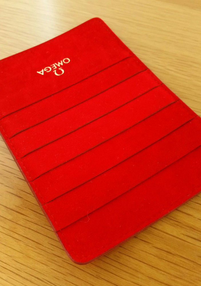 Thumbnail: Omega Warranty / Card Holder Red