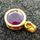 Thumbnail: 1.16ct Rhodolite Garnet "Sarvaal Grappe" Pendant set in 14k Gold